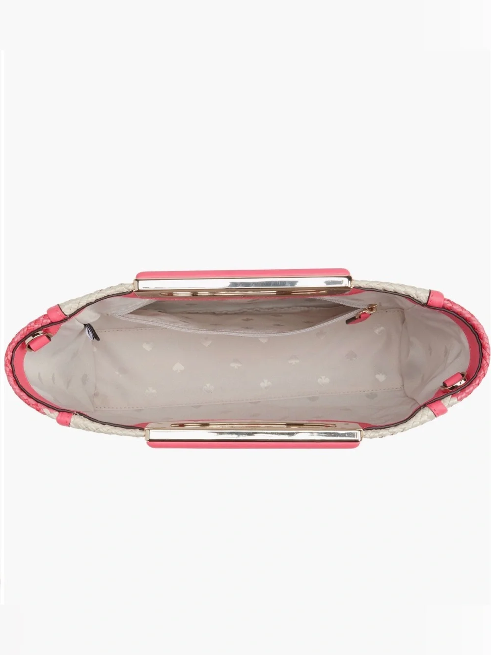 Kate Spade New York Alexia Gingham Crossbody Clutch Bag Wild Rose Pink